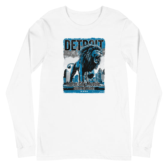 [CITYFAN] DETROIT 3 (Unisex Long Sleeve Tee)