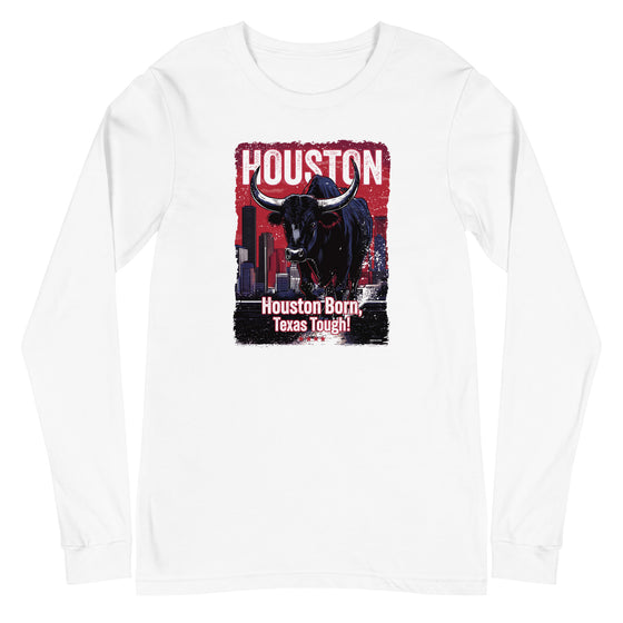 [CITYFAN] HOUSTON 2 (Unisex Long Sleeve Tee)