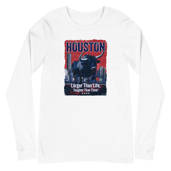 [CITYFAN] HOUSTON 3 (Unisex Long Sleeve Tee)