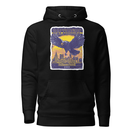 [CITYFAN] BALTIMORE 3 (Unisex Hoodie) - [ORBAN COLLECTION]