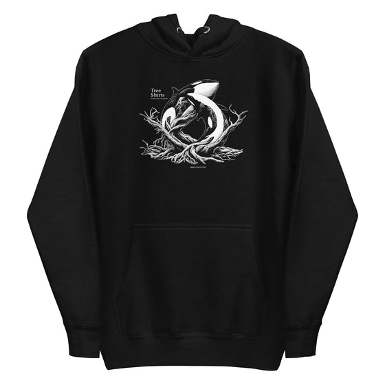 [TREESHIRTS] WHALE 2W (Unisex Hoodie)