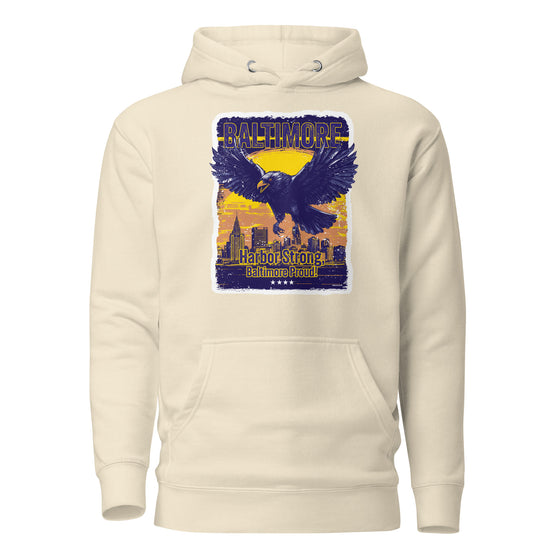 [CITYFAN] BALTIMORE 3 (Unisex Hoodie) - [ORBAN COLLECTION]