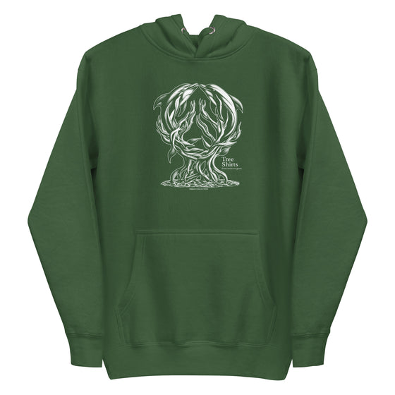 [TREESHIRTS] DOLPHIN 4W (Unisex Hoodie)