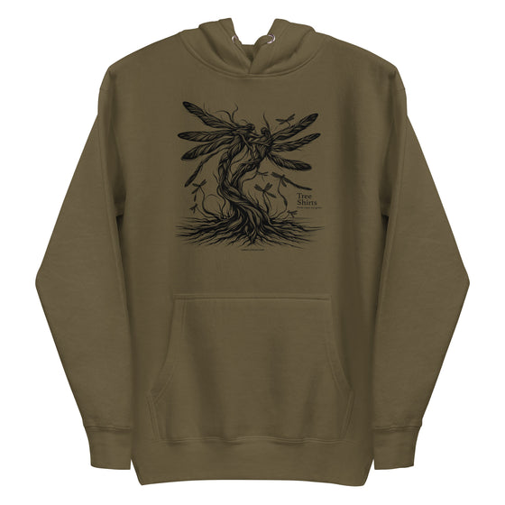 DRAGONFLY ROOTS (B1) - Unisex Hoodie