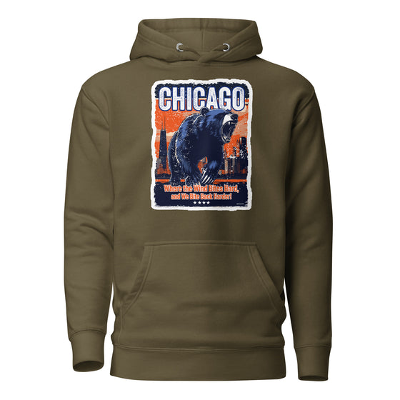 [CITYFAN] CHICAGO 4 (Unisex Hoodie) - [ORBAN COLLECTION]