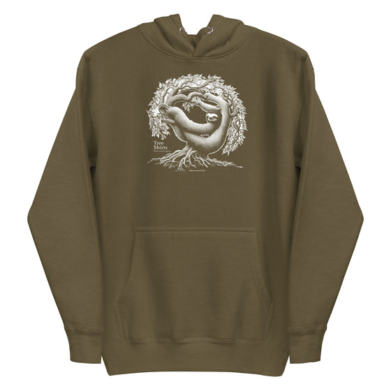 [TREESHIRTS] SLOTH 3W (Unisex Hoodie)