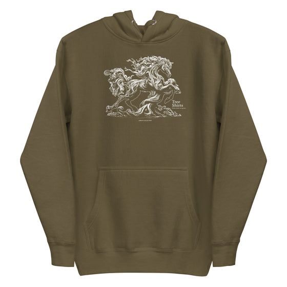 [TREESHIRTS] HORSE 2W (Unisex Hoodie)