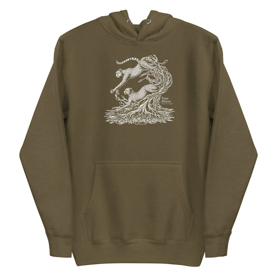 [TREESHIRTS] CHEETAH 4W (Unisex Hoodie)