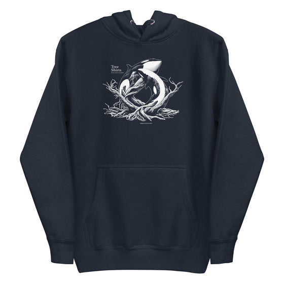 [TREESHIRTS] WHALE 2W (Unisex Hoodie)