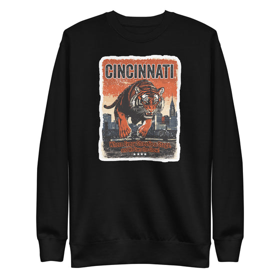 [CITYFAN] CINCINNATI 1 (Unisex Premium Sweatshirt) - [ORBAN COLLECTION]