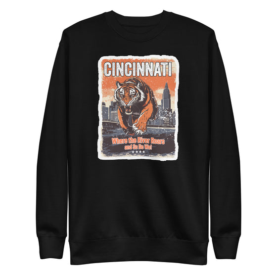 [CITYFAN] CINCINNATI 3 (Unisex Premium Sweatshirt) - [ORBAN COLLECTION]