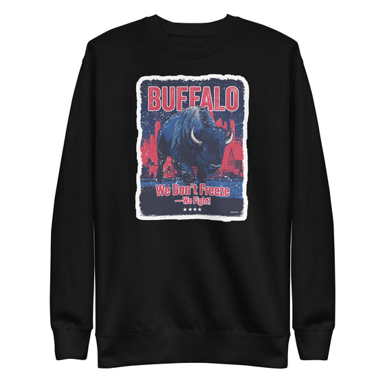 [CITYFAN] BUFFALO 1 (Unisex Premium Sweatshirt) - [ORBAN COLLECTION]