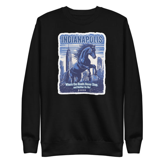 [CITYFAN] INDIANAPOLIS 2 (Unisex Premium Sweatshirt) - [ORBAN COLLECTION]