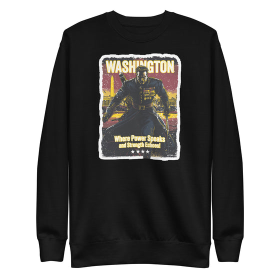 [CITYFAN] WASHINGTON 1 (Unisex Premium Sweatshirt) - [ORBAN COLLECTION]