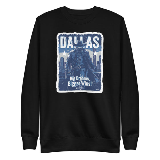 [CITYFAN] DALLAS 1 (Unisex Premium Sweatshirt) - [ORBAN COLLECTION]