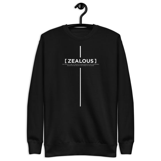 [CROSSWORDS] Zealous (Unisex Premium Sweatshirt)