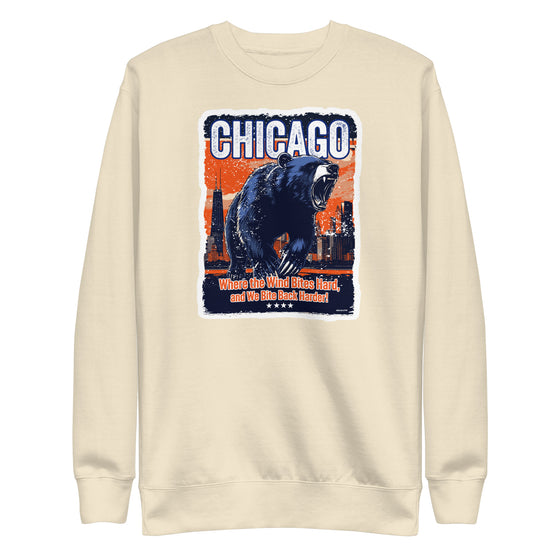 [CITYFAN] CHICAGO 4 (Unisex Premium Sweatshirt) - [ORBAN COLLECTION]