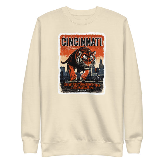 [CITYFAN] CINCINNATI 1 (Unisex Premium Sweatshirt) - [ORBAN COLLECTION]