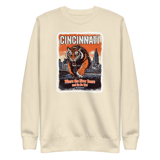 [CITYFAN] CINCINNATI 3 (Unisex Premium Sweatshirt) - [ORBAN COLLECTION]