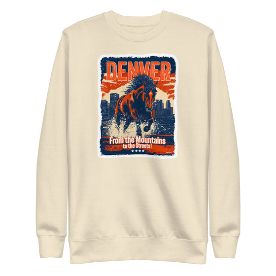 [CITYFAN] DENVER 1 (Unisex Premium Sweatshirt) - [ORBAN COLLECTION]