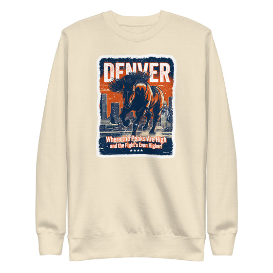 [CITYFAN] DENVER 3 (Unisex Premium Sweatshirt) - [ORBAN COLLECTION]