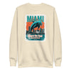 [CITYFAN] MIAMI 2 (Unisex Premium Sweatshirt) - [ORBAN COLLECTION]