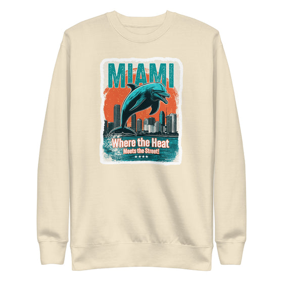 [CITYFAN] MIAMI 2 (Unisex Premium Sweatshirt) - [ORBAN COLLECTION]