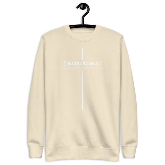 [CROSSWORDS] NOSTALGIA (Unisex Premium Sweatshirt)