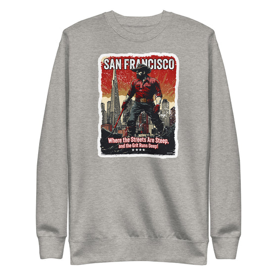 [CITYFAN] SAN FRANCISCO 4 (Unisex Premium Sweatshirt) - [ORBAN COLLECTION]