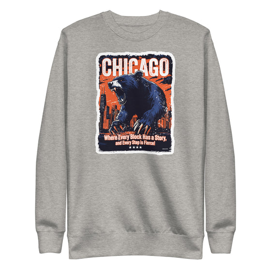 [CITYFAN] CHICAGO 2 (Unisex Premium Sweatshirt) - [ORBAN COLLECTION]