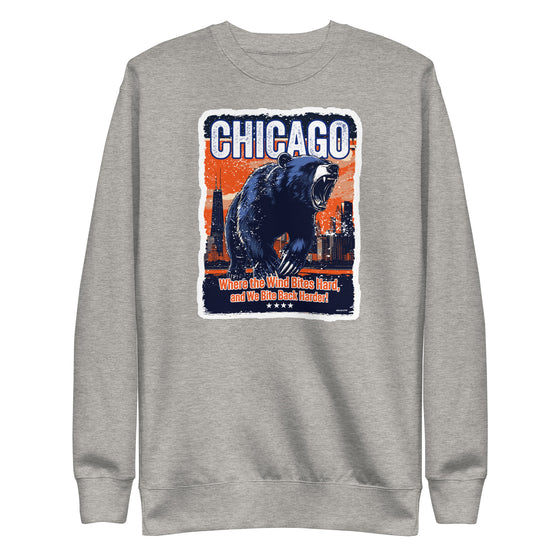 [CITYFAN] CHICAGO 4 (Unisex Premium Sweatshirt) - [ORBAN COLLECTION]