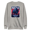 [CITYFAN] BUFFALO 3 (Unisex Premium Sweatshirt) - [ORBAN COLLECTION]