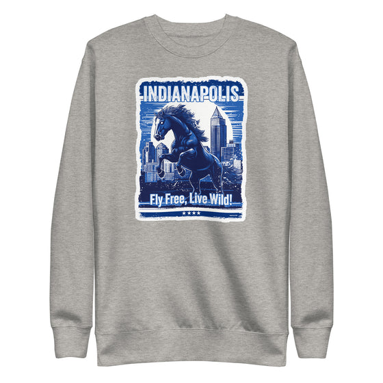 [CITYFAN] INDIANAPOLIS 1 (Unisex Premium Sweatshirt) - [ORBAN COLLECTION]