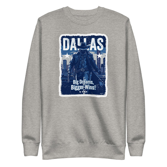 [CITYFAN] DALLAS 1 (Unisex Premium Sweatshirt) - [ORBAN COLLECTION]