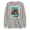 [CITYFAN] MIAMI 2 (Unisex Premium Sweatshirt) - [ORBAN COLLECTION]