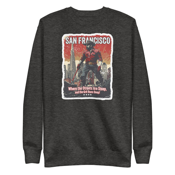 [CITYFAN] SAN FRANCISCO 4 (Unisex Premium Sweatshirt) - [ORBAN COLLECTION]