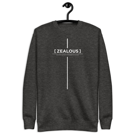 [CROSSWORDS] Zealous (Unisex Premium Sweatshirt)