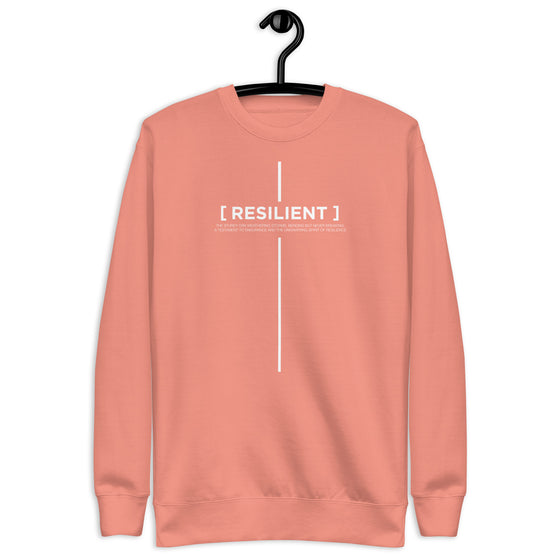 [CROSSWORDS] RESILIENT (Unisex Premium Sweatshirt)