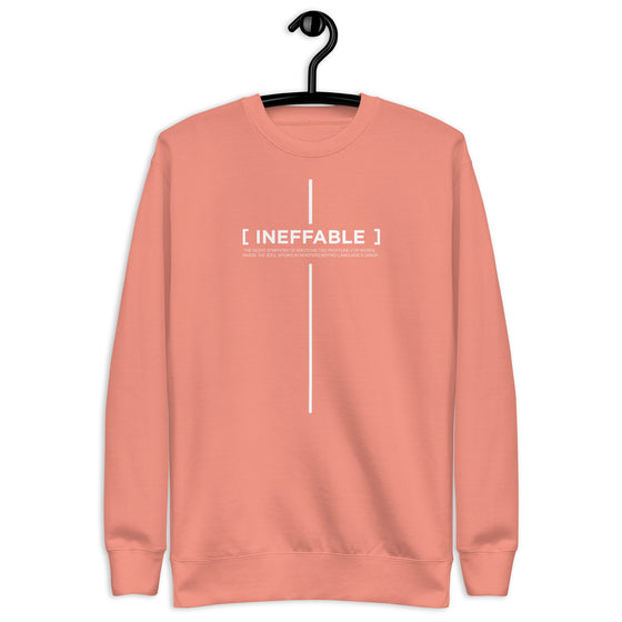 [CROSSWORDS] INEFFABLE (Unisex Premium Sweatshirt)