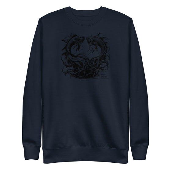 FISH ROOTS (B1) - Unisex Premium Sweatshirt