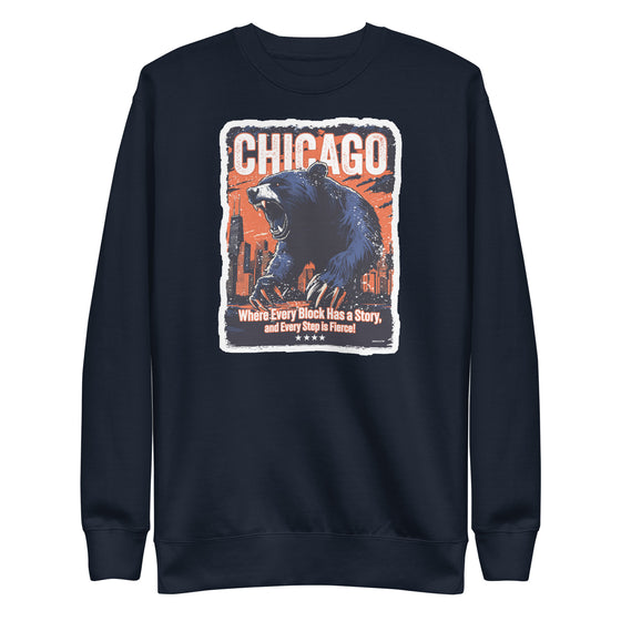 [CITYFAN] CHICAGO 2 (Unisex Premium Sweatshirt) - [ORBAN COLLECTION]