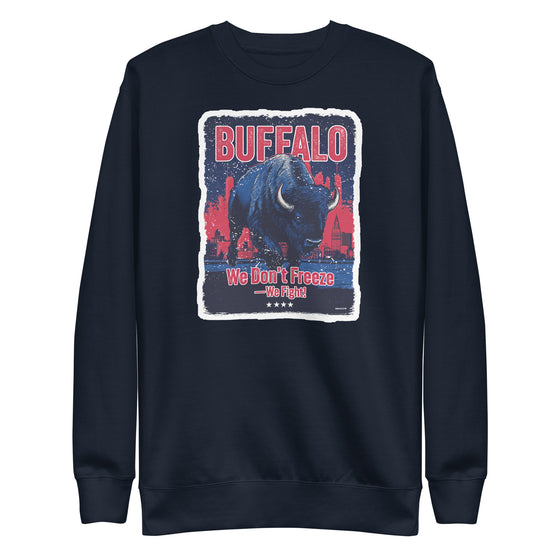 [CITYFAN] BUFFALO 1 (Unisex Premium Sweatshirt) - [ORBAN COLLECTION]