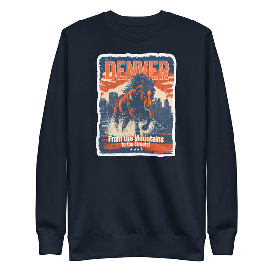 [CITYFAN] DENVER 1 (Unisex Premium Sweatshirt) - [ORBAN COLLECTION]