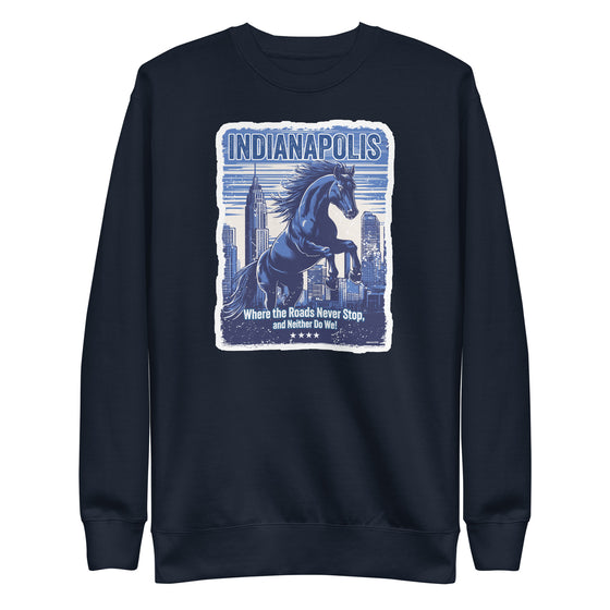 [CITYFAN] INDIANAPOLIS 2 (Unisex Premium Sweatshirt) - [ORBAN COLLECTION]