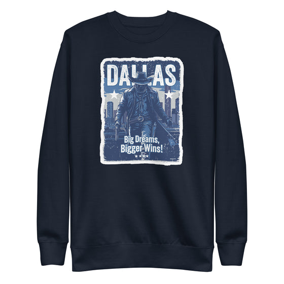 [CITYFAN] DALLAS 1 (Unisex Premium Sweatshirt) - [ORBAN COLLECTION]