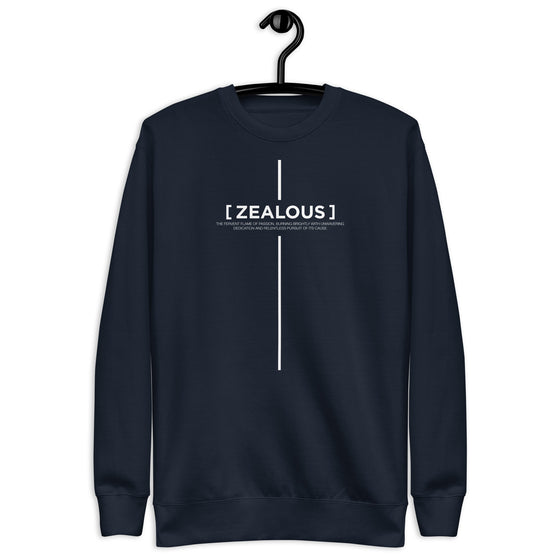 [CROSSWORDS] Zealous (Unisex Premium Sweatshirt)