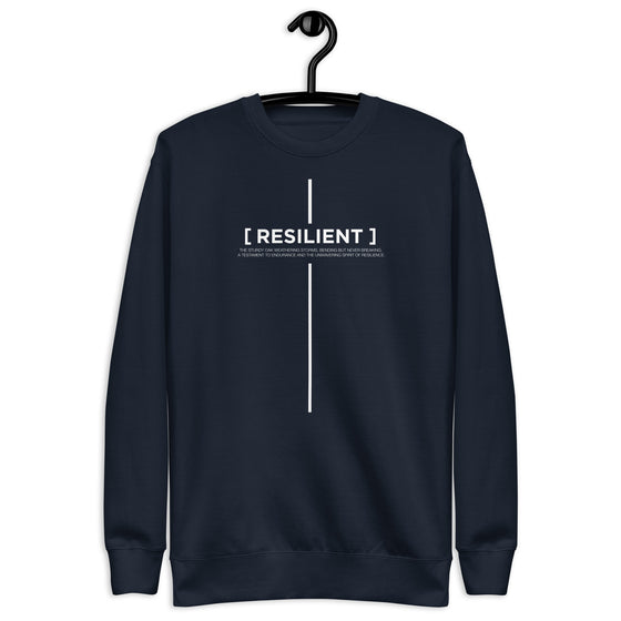 [CROSSWORDS] RESILIENT (Unisex Premium Sweatshirt)