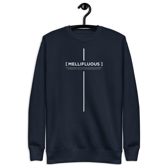 [CROSSWORDS] MELLIFLUOUS (Unisex Premium Sweatshirt)