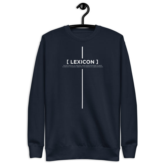 [CROSSWORDS] LEXICON (Unisex Premium Sweatshirt)