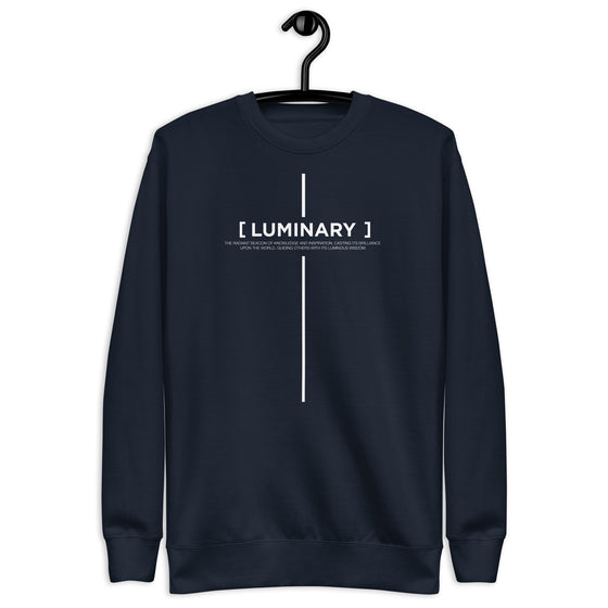 [CROSSWORDS] LUMINARY (Unisex Premium Sweatshirt)